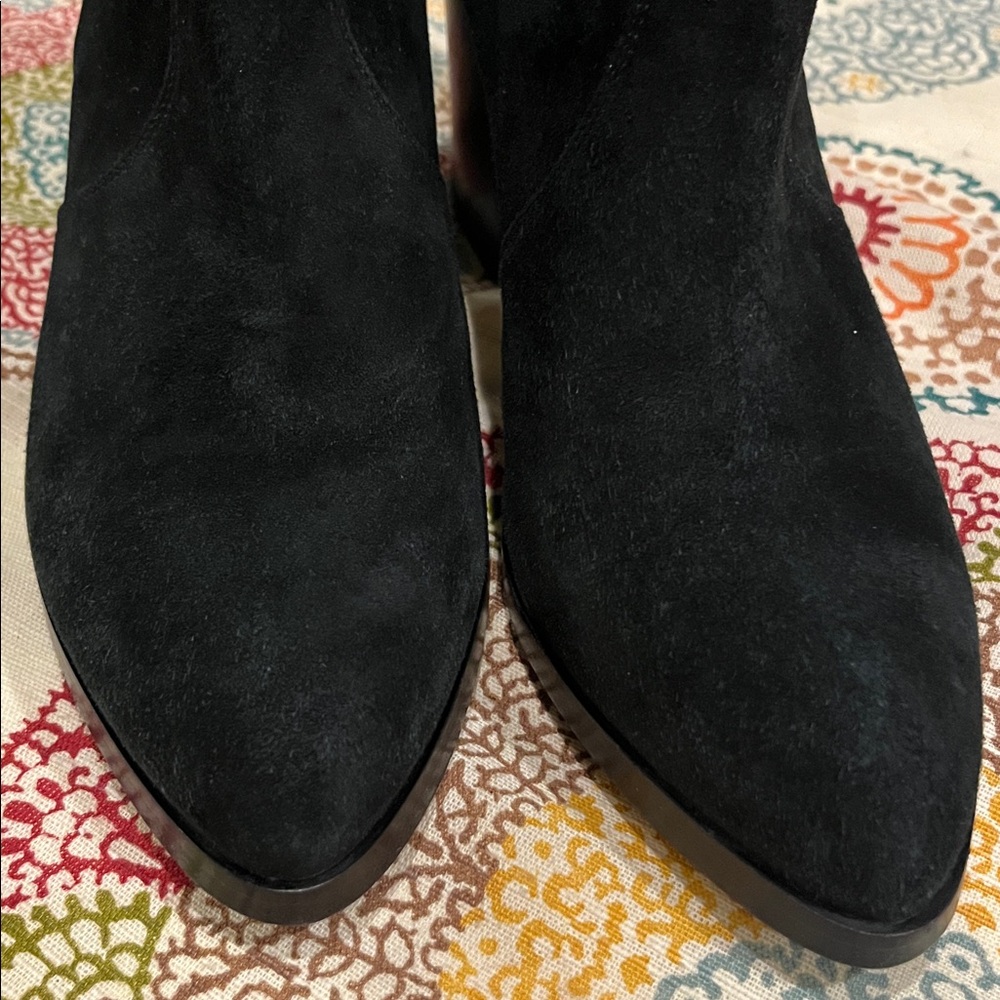 Alberto Fermani Black Suede Ankle Boots size 38 (7.5/8 US) women’s - Picture 2 of 12